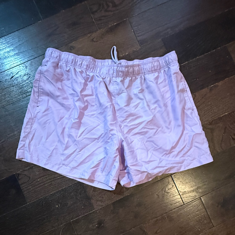 George Men's Light Purple Swim Trunks